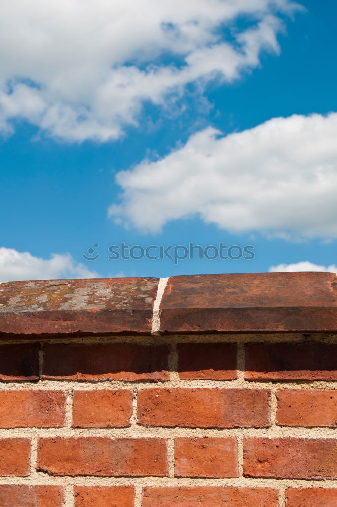 Image, Stock Photo ice on the gable