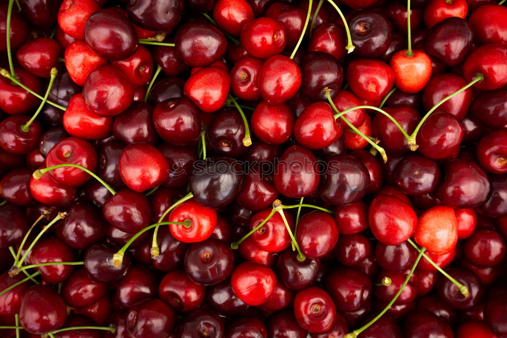 Similar – Image, Stock Photo cherries Nutrition Eating