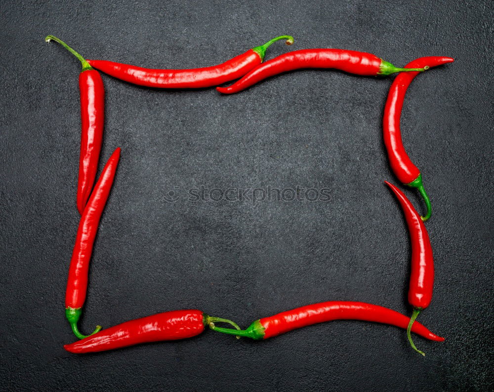 Similar – Image, Stock Photo Fresh red and spicy chilli peppers