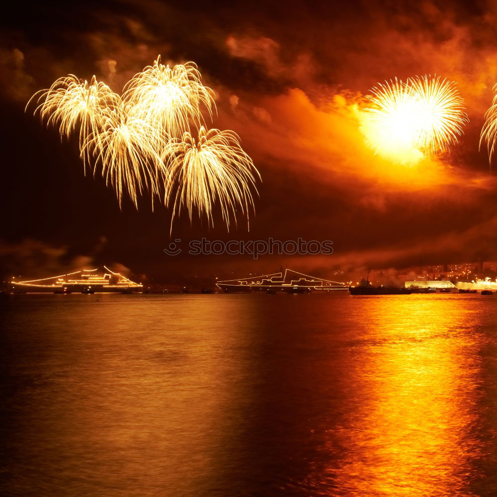 Similar – Foto Bild red firework rot Explosion