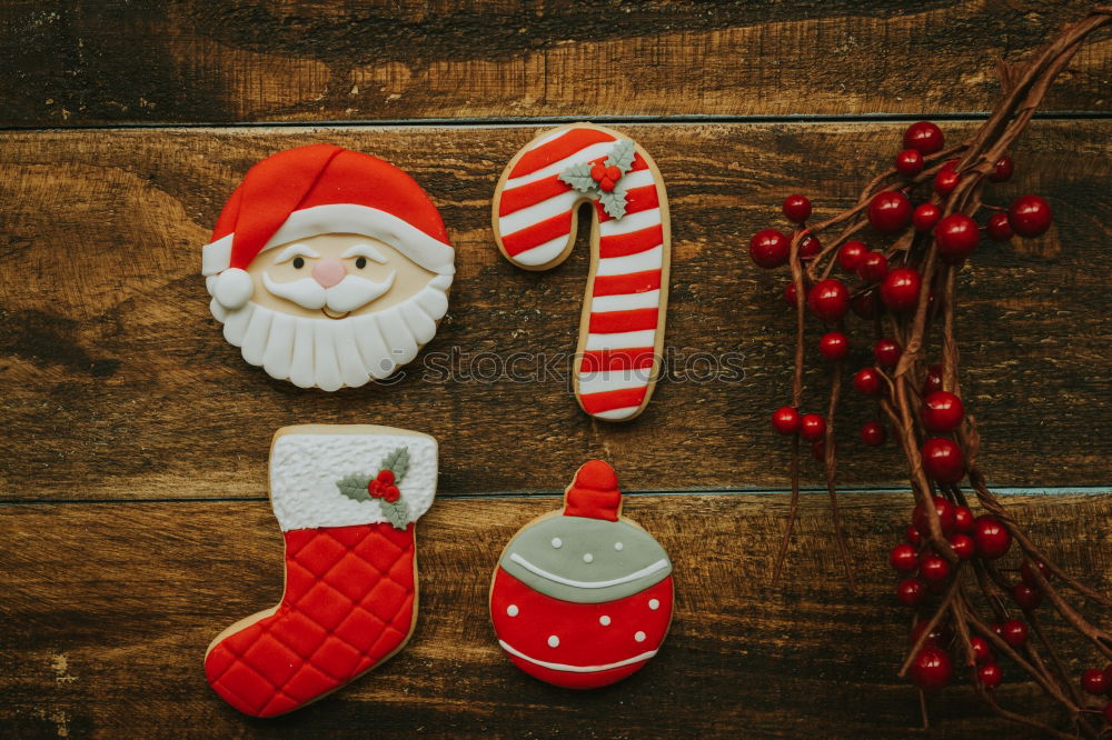 Similar – Image, Stock Photo Delicious Christmas Cookies