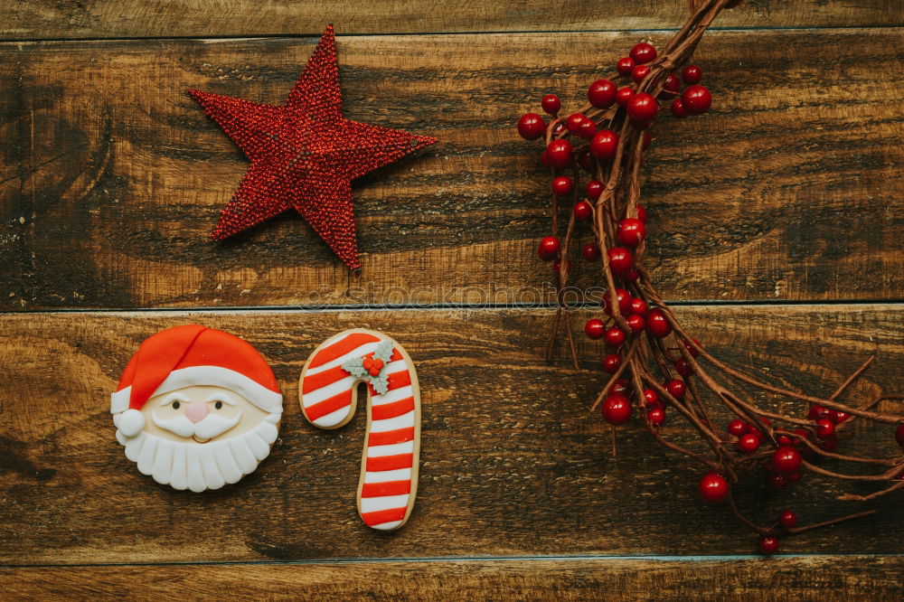 Similar – Image, Stock Photo Delicious Christmas Cookies