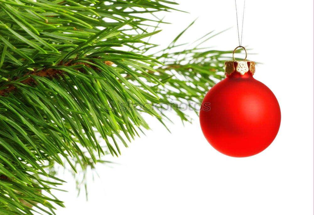 Similar – Image, Stock Photo Christmas ball with character