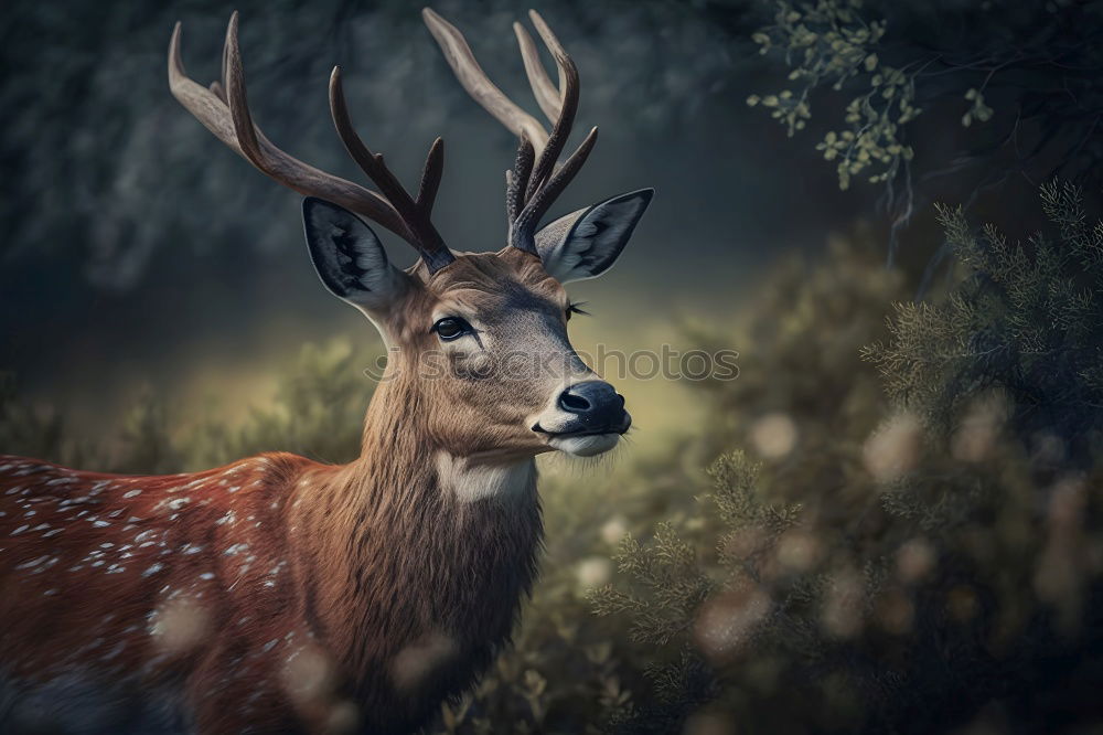 Similar – Bambi looks Environment