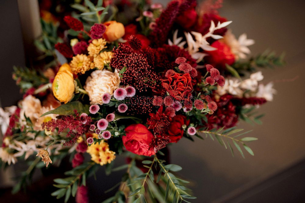 Similar – Image, Stock Photo Swabian bouquet of flowers