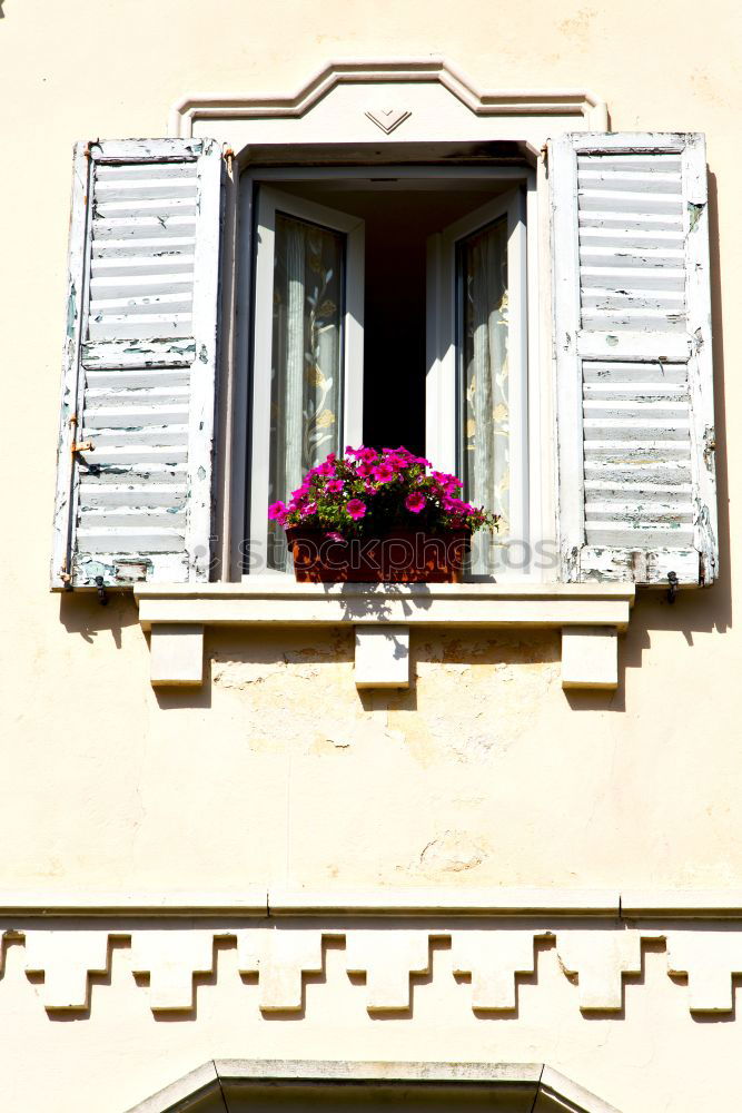 Similar – Image, Stock Photo One pipe, two windows, three boxes.