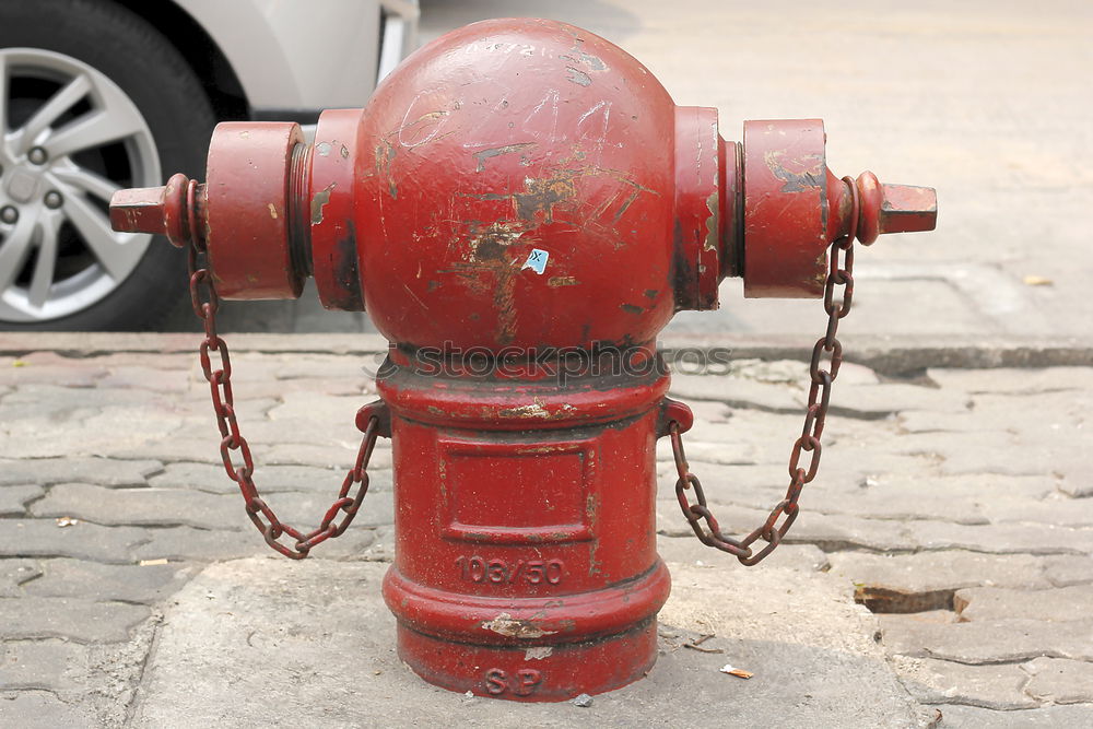 Similar – Image, Stock Photo The burning red Town