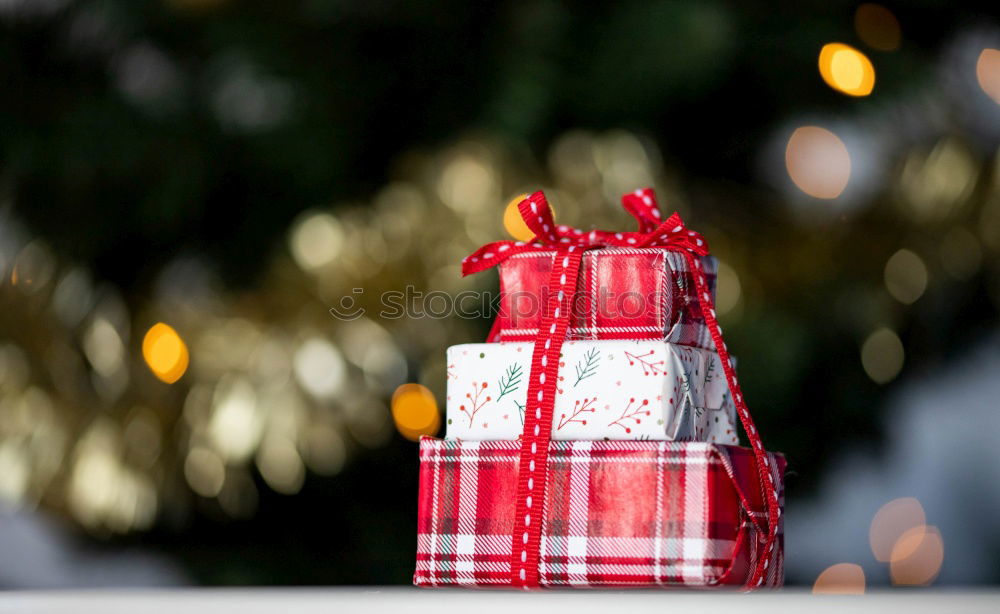 Similar – Women’s hands holding Christmas parcels I