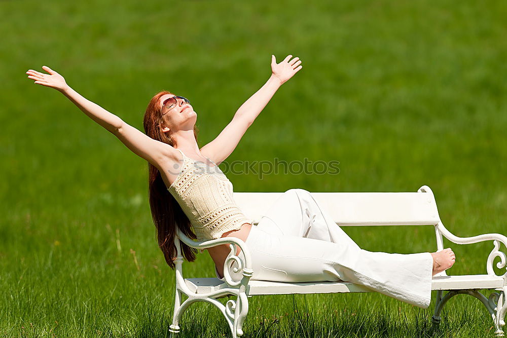 Similar – Image, Stock Photo Casual Grass Child Green