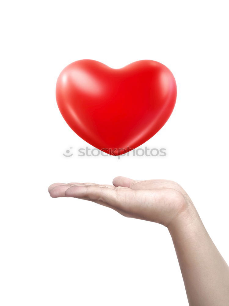 Similar – Image, Stock Photo man with heart Body