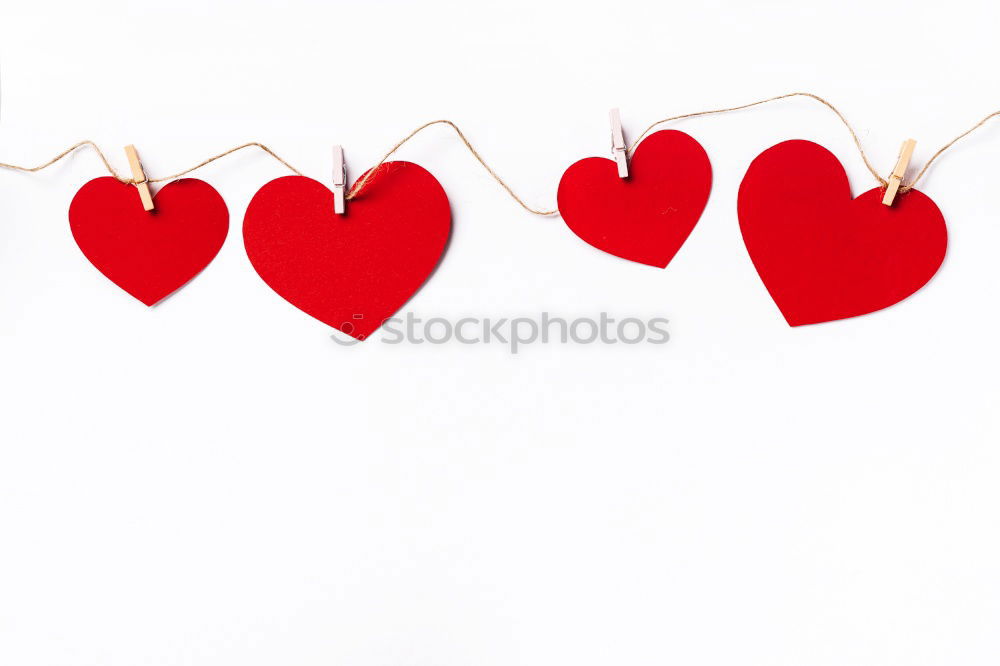 Similar – Valentine’s day background with red hearts