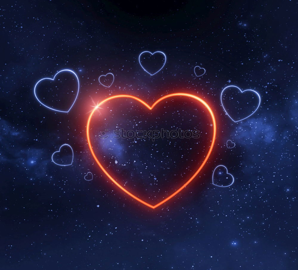 Similar – Image, Stock Photo Valentine’s day background with red hearts
