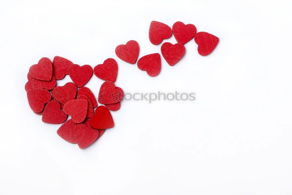 Similar – Image, Stock Photo Valentine’s day background with red hearts