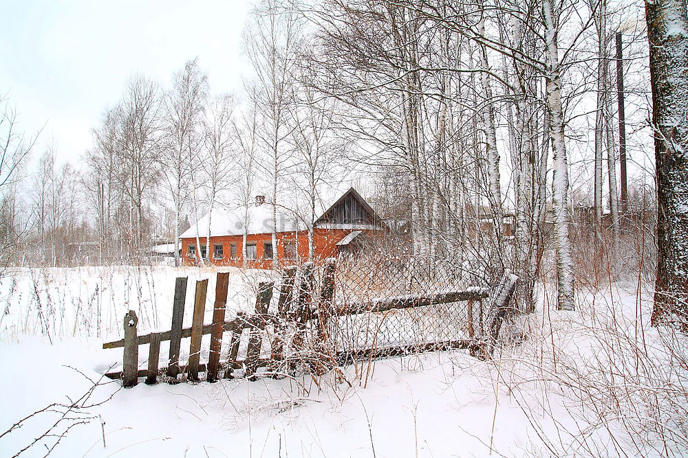 Similar – winter hut