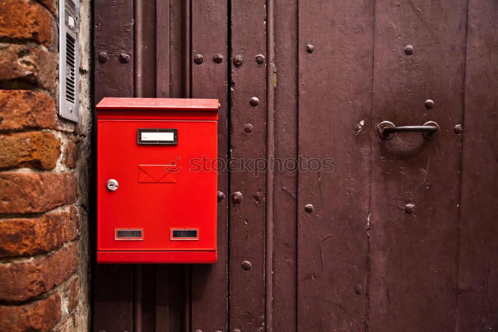 Similar – Image, Stock Photo drop a letter in the postbox