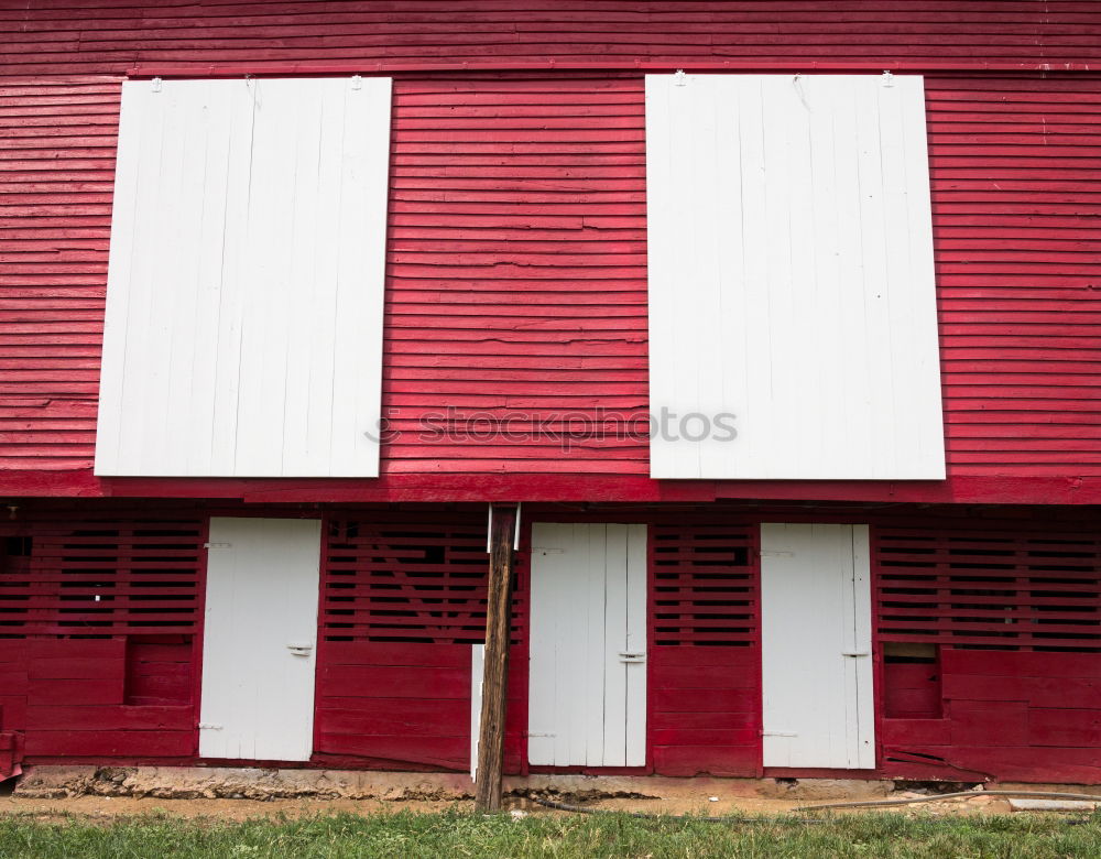 Similar – Image, Stock Photo A flag does not make a fortress yet (2)