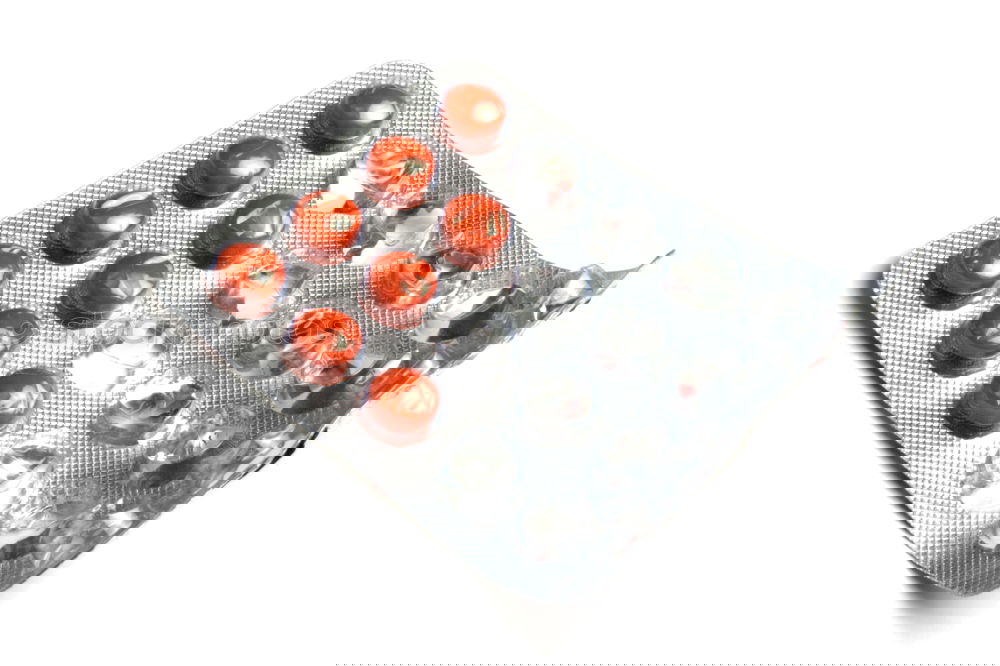 Similar – Foto Bild placebo Tablette rot rund