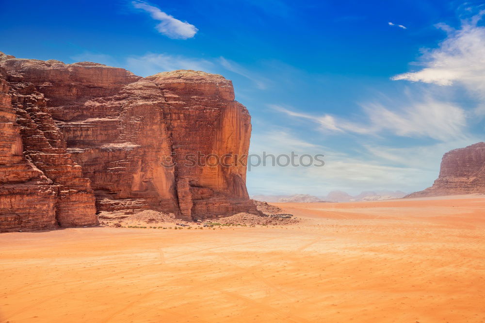 Image, Stock Photo desert tour Back 1