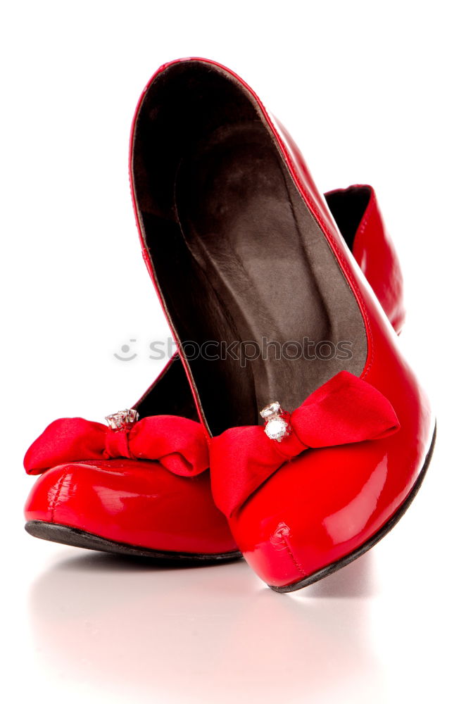 Similar – Oz-Pantoletten Schuhe rot