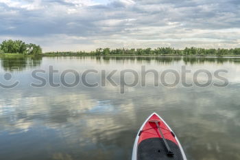 Similar – Foto Bild Paddeltour mit Hund