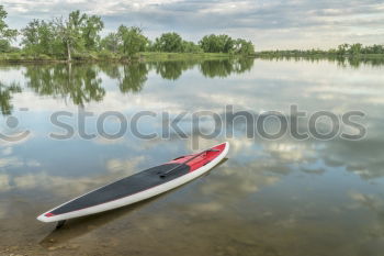 Similar – Foto Bild Paddeltour mit Hund