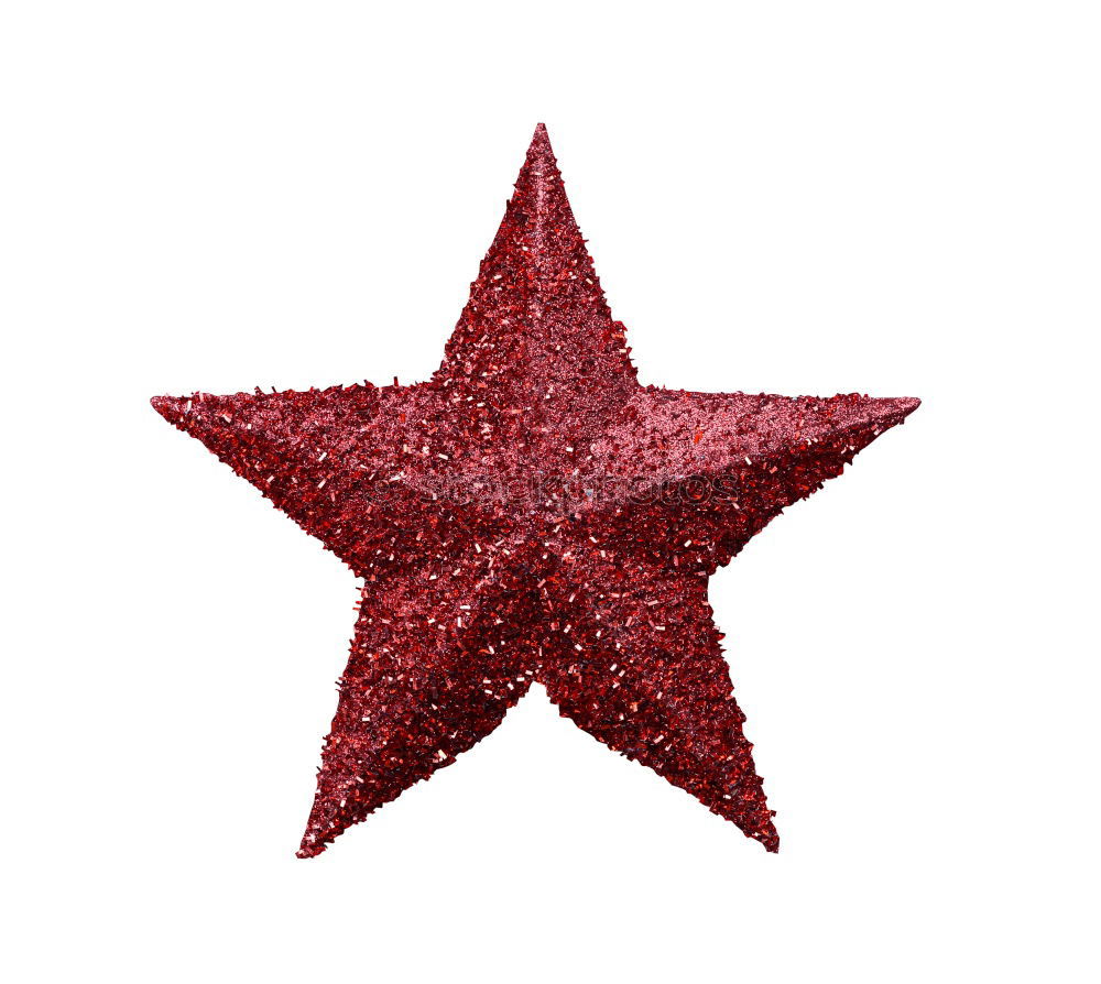 Similar – Star of glass II Red