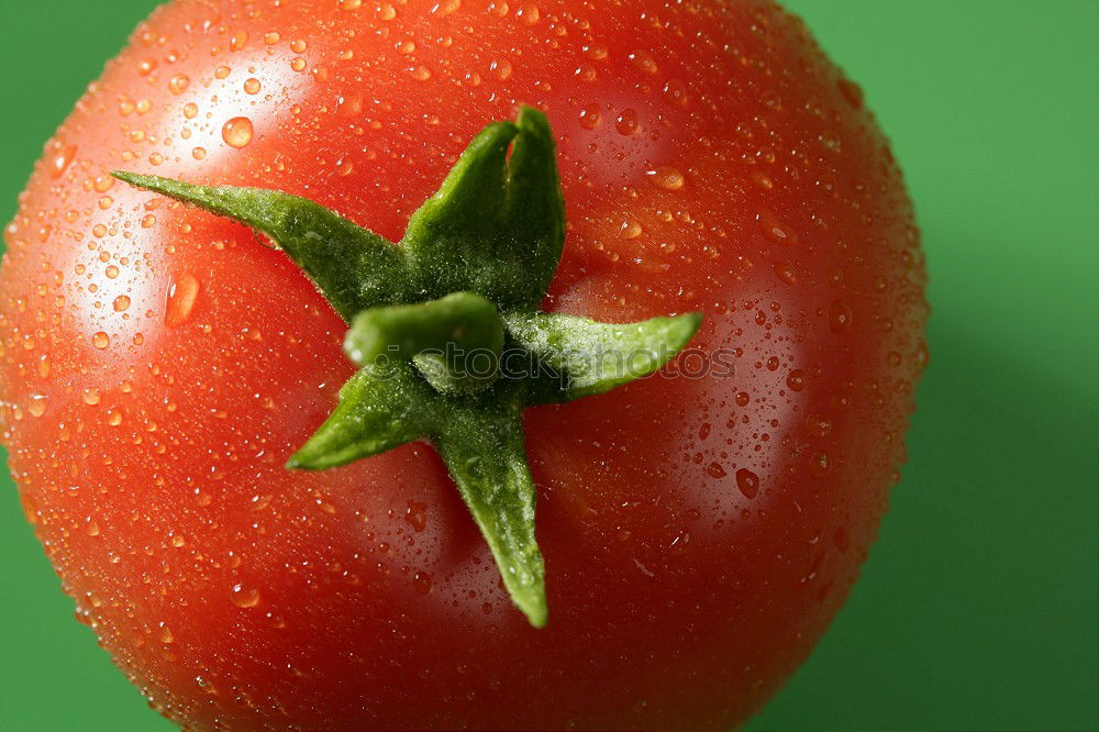 Image, Stock Photo tomato Red Green