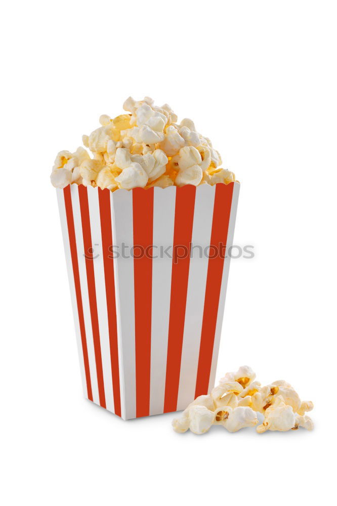 Similar – Image, Stock Photo Two retro boxes of popcorn