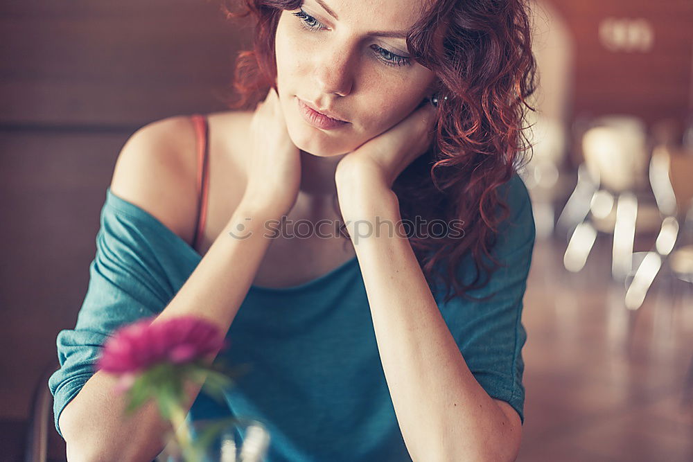 Similar – Foto Bild Frau liest ein Brief