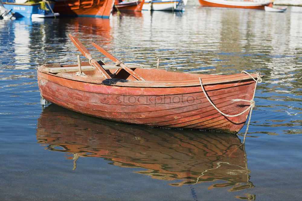 Similar – Image, Stock Photo He’s got a bright red…..