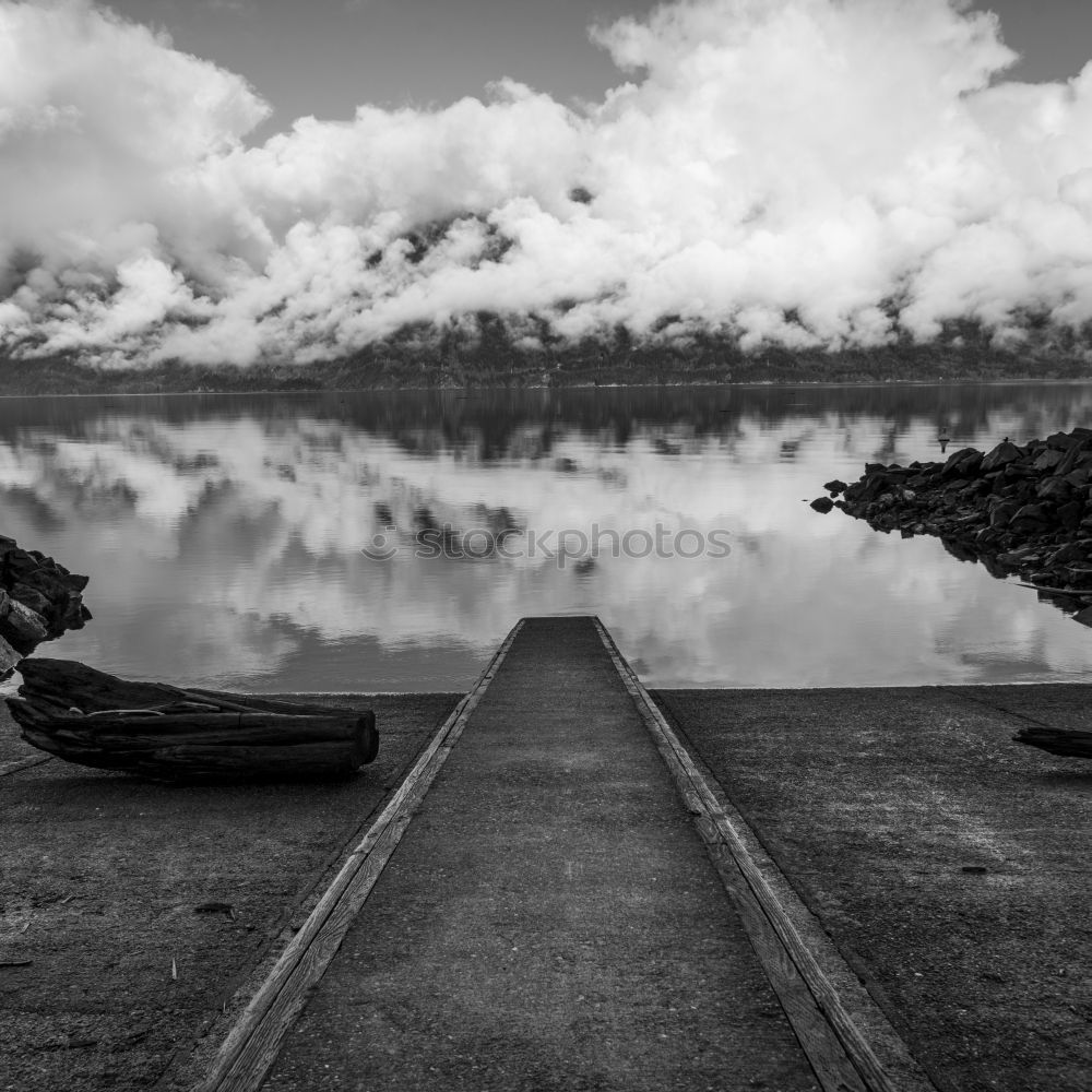 Similar – Image, Stock Photo Autumn lake 2 Calm Water