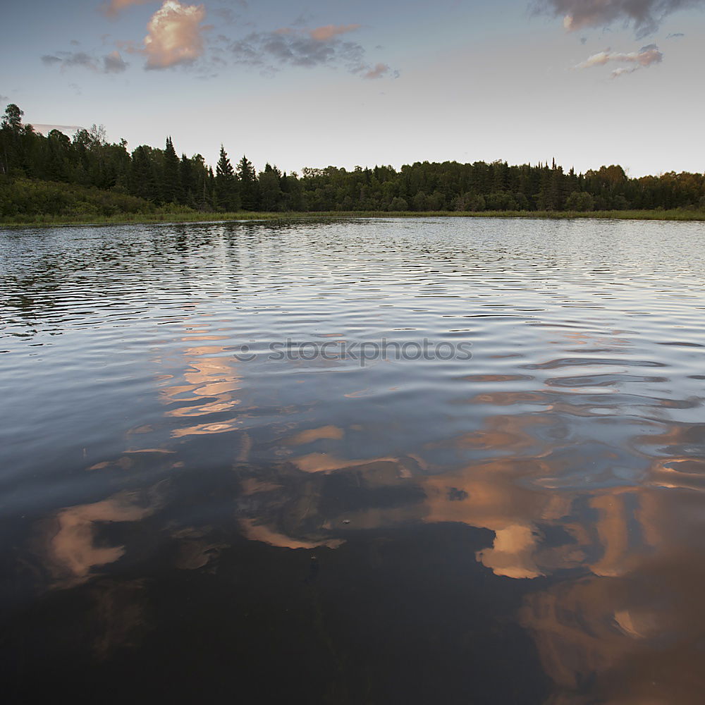 Similar – Image, Stock Photo Open, thawed ice surface on a lake. Climate, climate change