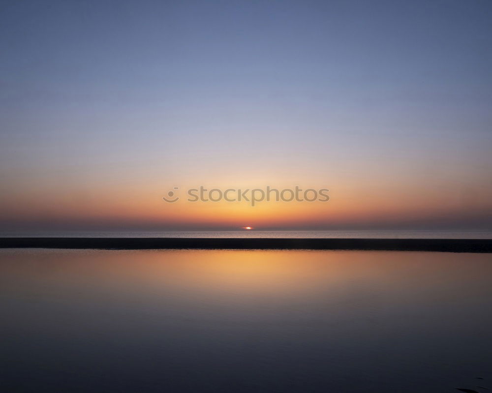 Similar – Image, Stock Photo Evening Intermezzo Sunset