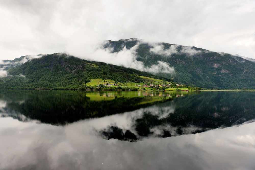 Similar – View of Hallstatt in the Salzkammergut