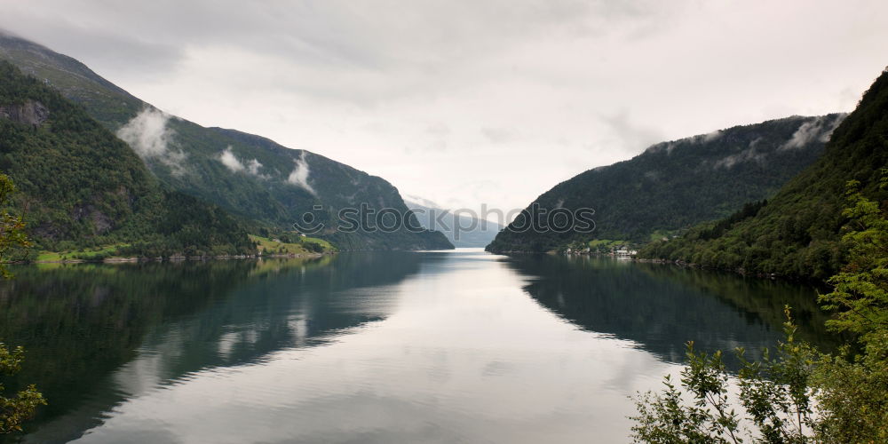 View of the Geirangerfjord