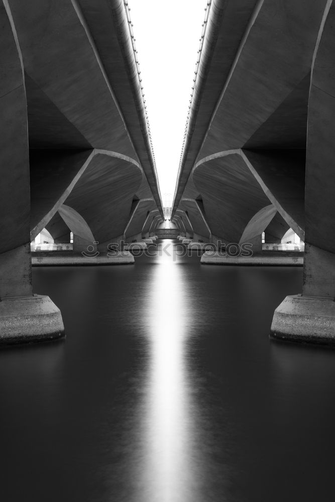 Similar – Image, Stock Photo Man in the light under a bridge