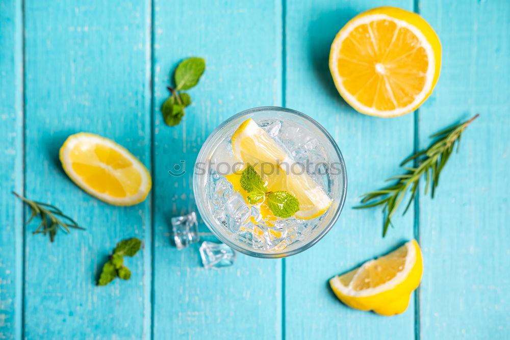 Similar – Image, Stock Photo lemonade Fruit Beverage