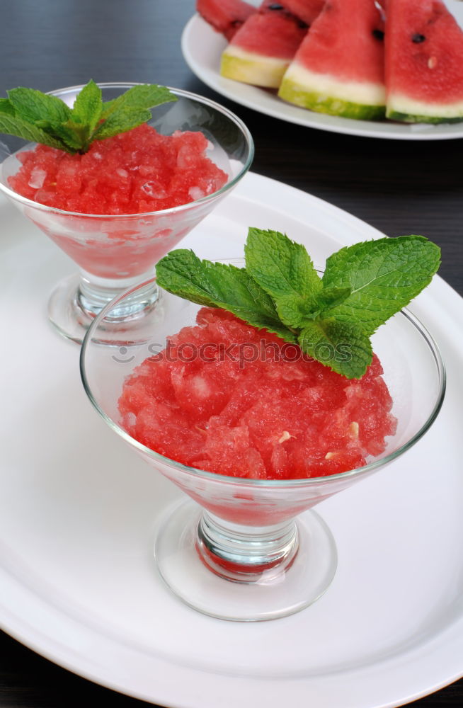 Similar – Image, Stock Photo Frozen Watermelon Daiquiri