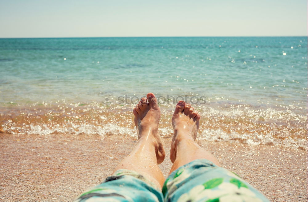 Similar – Image, Stock Photo Hiddensee. The beach’s tempting.