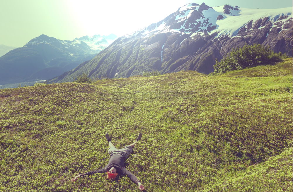 Similar – athlete walking through all of the Pyrenees