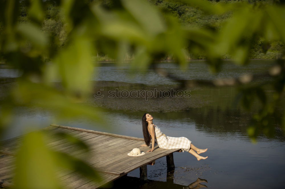 Similar – Swan in the lake