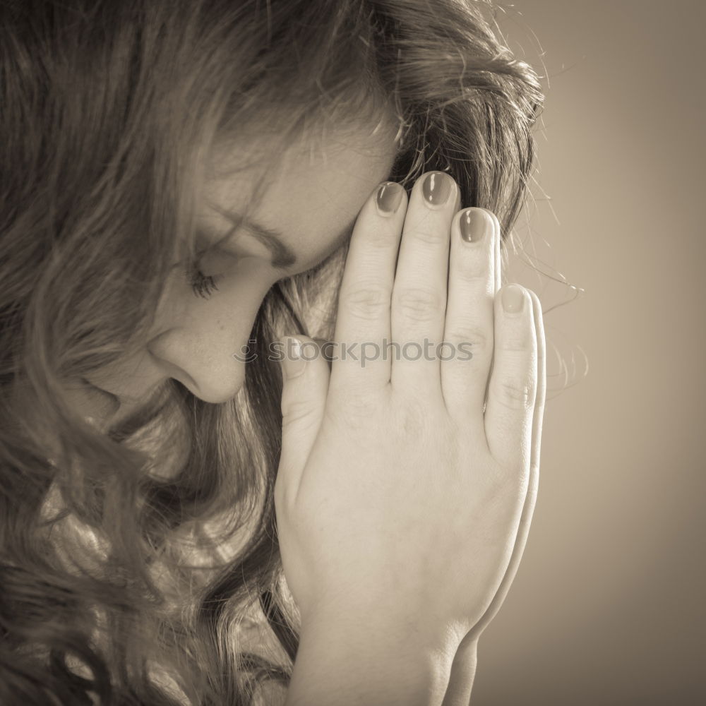 Similar – Image, Stock Photo crying boy. Child crying sitting on the floor