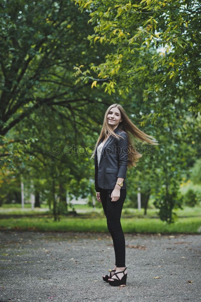 Similar – Image, Stock Photo A dance of joy in the countryside