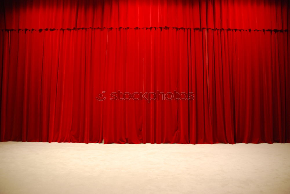 Similar – Closed red curtain Drape