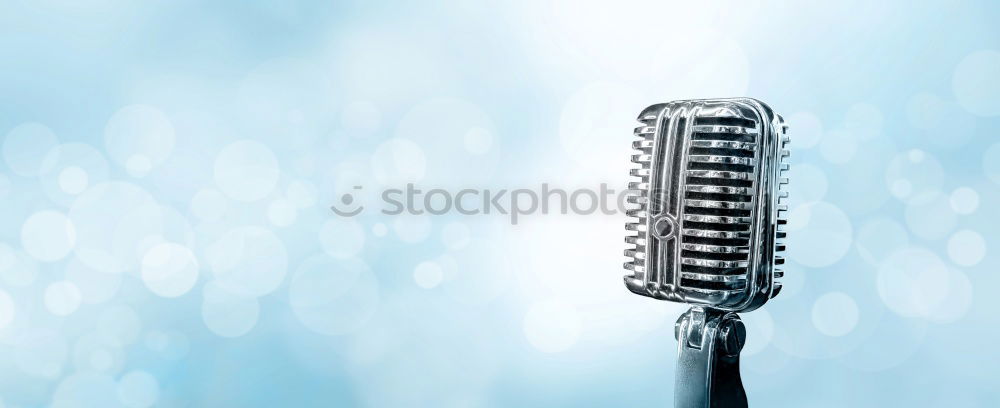 Similar – Close-up of a microphone