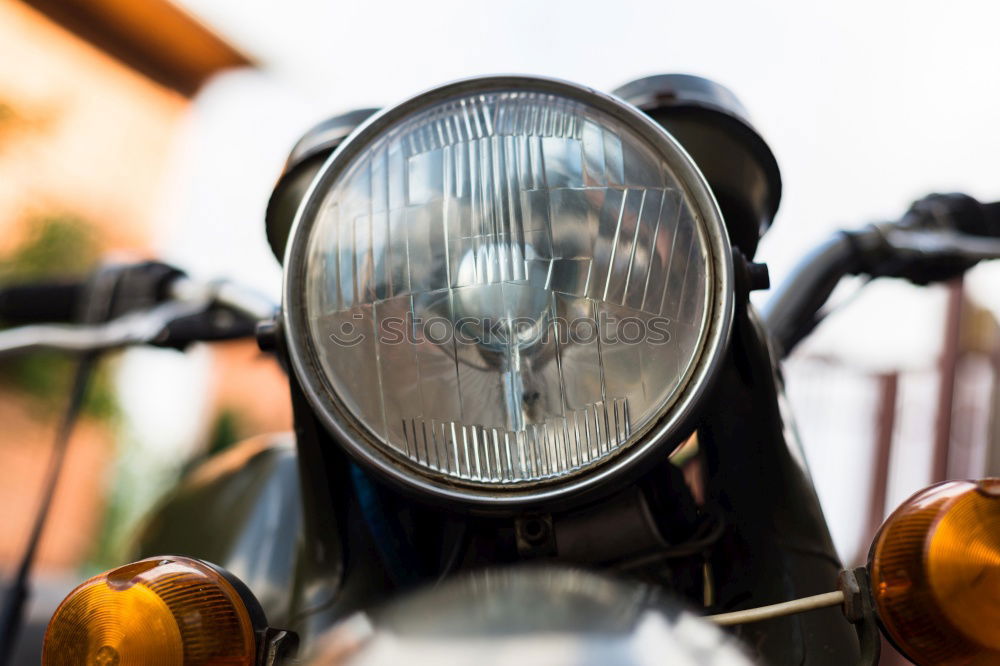 Similar – Image, Stock Photo Motorcycle parked in garage