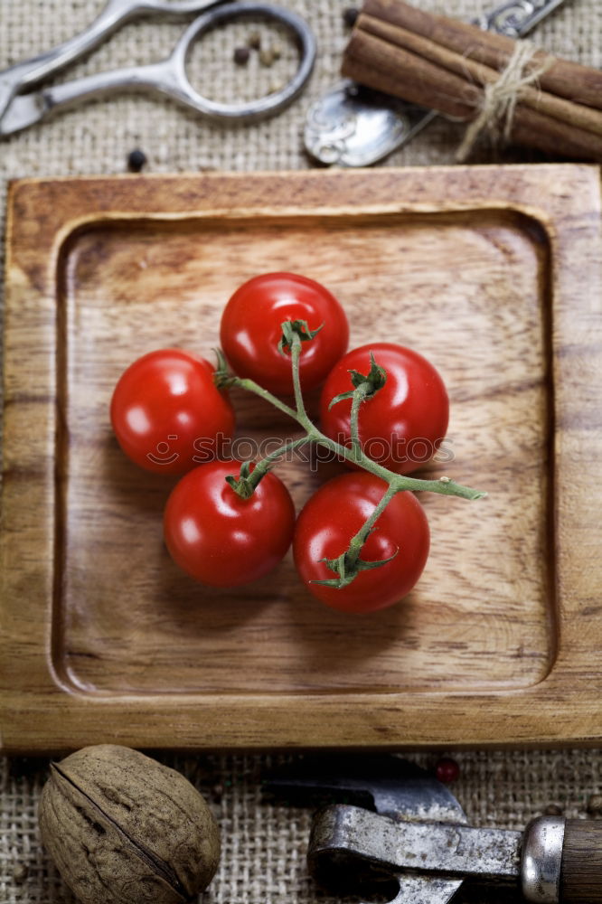 Similar – ripe red cherry tomatoes