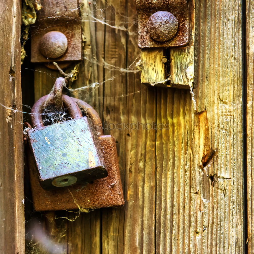 Similar – Gate Door Metal Lock Old