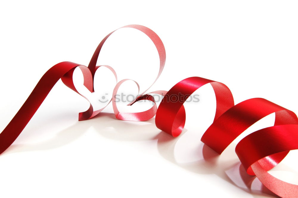 Similar – Image, Stock Photo Red ribbon tied in a bow