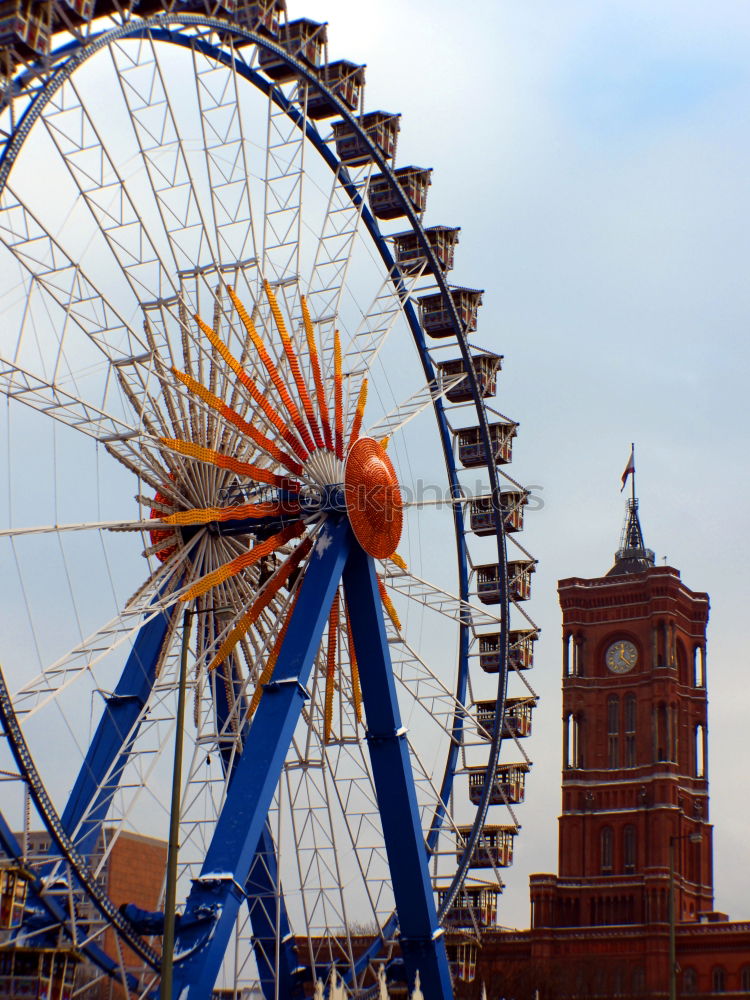 Similar – Schloßplatz Construction Christmas Market 2005